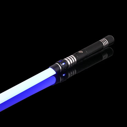 Lightsaber RGB 16 Colors Metal Handle Double-edged Change Heavy Dueling Sound Two In One Light Metel Handle LED USB Charging