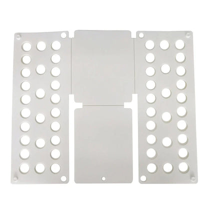 Plastic Clothes Folding Board Easy and Fast Kids Laundry Folder Shirt Folding Board Home Storage Tool for Kid Children Adults