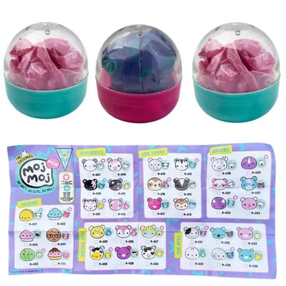 Moj Moj Innovation Series Squishy Toys Cute Soft Animal Model Stress Relief Toy Capsule Mystery Pack Blind Box Toys Kids Gifts