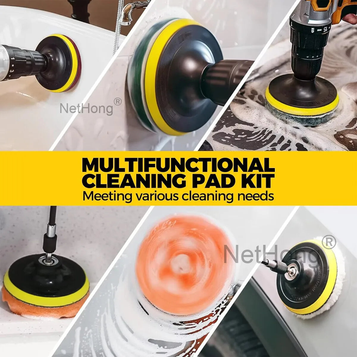 26Pcs Car Detailing Brush Set Soft Brushes Interior Wheel Valet Pro Cleaning Kit