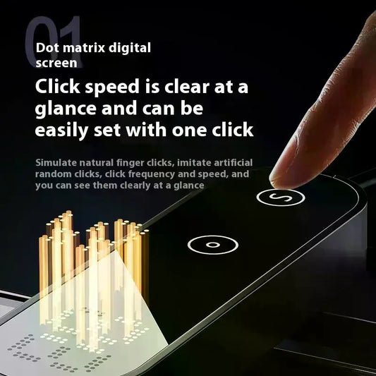 Screen Auto Clicker Simulated Finger Clicking For TikTok Smart Phone App Video Live Streaming Screen Touch Tripods Tapper Device