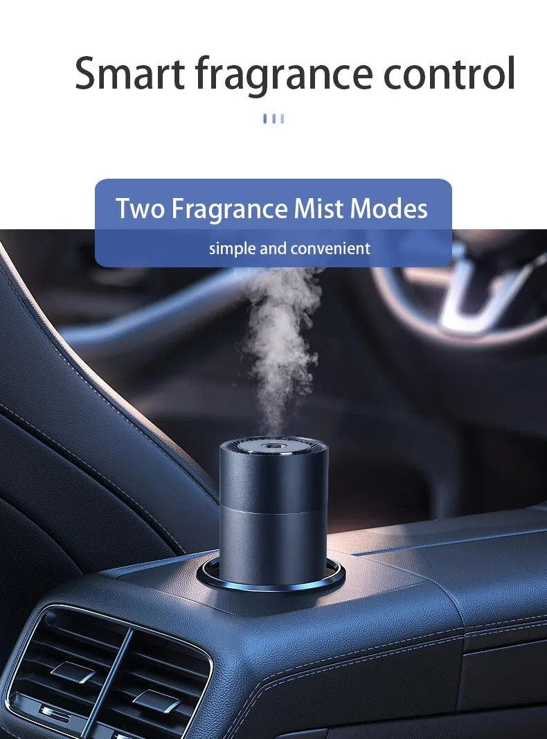 LED Light Aromatherapy Machine Humidifier Diffuser for Car Small Air Humidification Home and Bedroom Big Spray 260ml