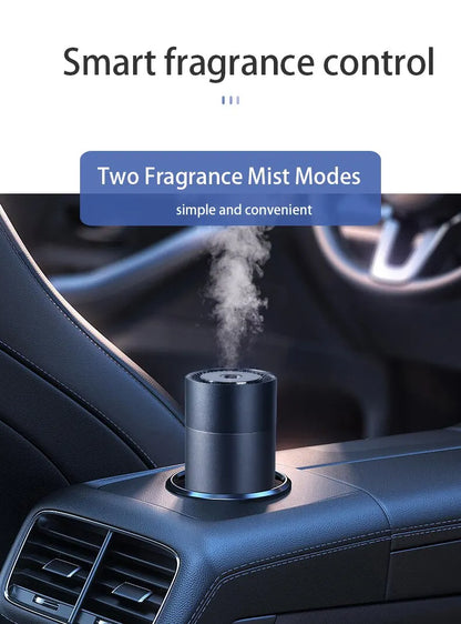 LED Light Aromatherapy Machine Humidifier Diffuser for Car Small Air Humidification Home and Bedroom Big Spray 260ml