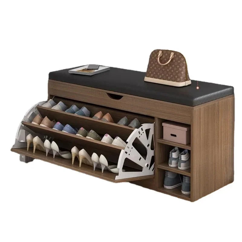 Modern Shoe Cabinets Storage Entrance Stool Entrance Hall Shoe Cabinets Bench White Living Room Home Furniture