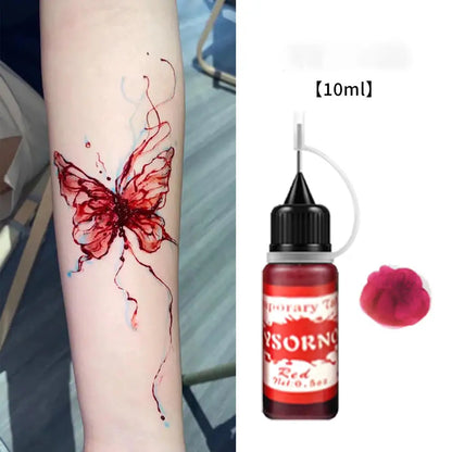 25g Indian Henna Dark Red Tattoo Paste Temporary Henna Cone For Tattoo Body Art Sticker Special Body Art Paint Henna
