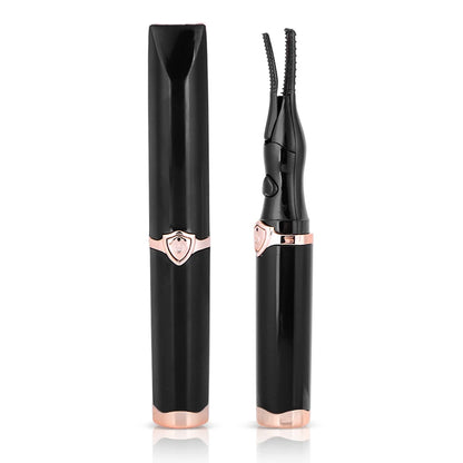Heated Eyelash Curler USB Rechargeable Electric Eyelash Curler 2 Heating Modes Long Lasting for Quick Natural Curling