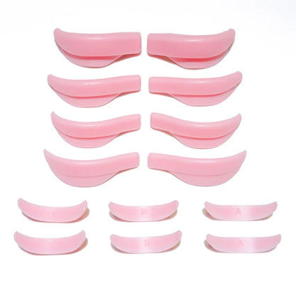 7Pair Silicone Eyelashes Curl Pads Set Y Eyelashes Brush Clean Comb Eye Lash Extension Perm Tools Eyelash Lifting Kit Accessorie