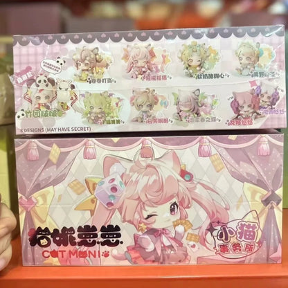 Heißes Original Moni Katzen-Kätzchen-Überraschungsbox-Tischdisplay – ein Überraschungsspielzeug für das Geburtstagsgeschenk für Mädchen – süß und kawaii