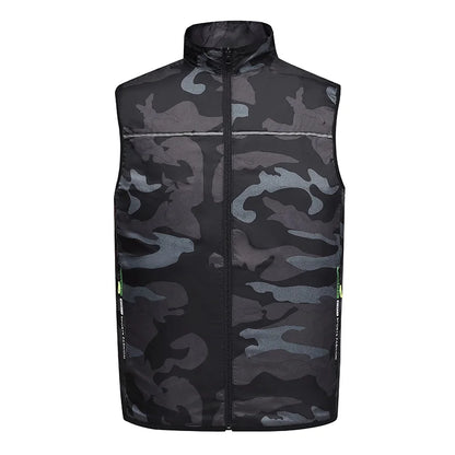 Summer Cooling Fan-Equipped Air-Conditioned Vest—Ideal for High-Temperature Work Environments; Breathable Outdoor Cooling Vest