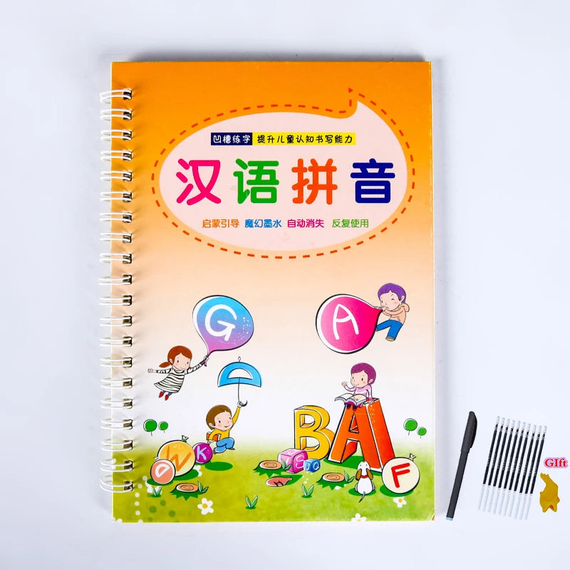 Magic Practice Learning Numbers In English Painting Practice Art Book Baby Copybook For Calligraphy Writing Kids Practice Book