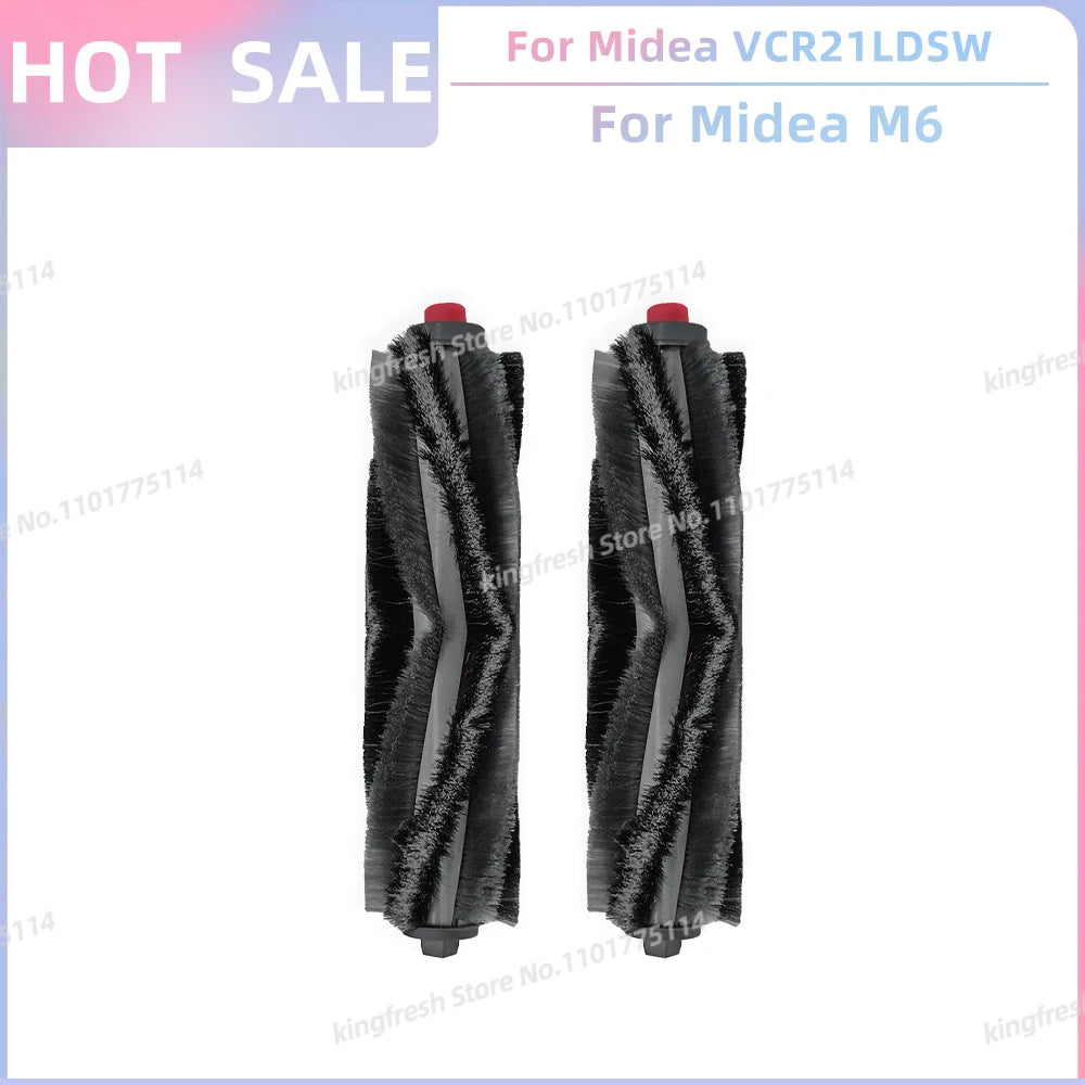 Fit For Midea VCR21LDSW / Midea M6 / Eureka NER600 Robot Vacuum Parts Main Roller Side Brush Hepa Filter Mop Cloth Accessories