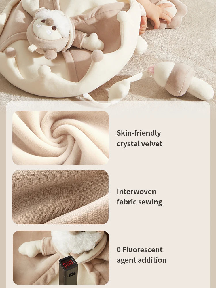 Banshili Music Bed Bell Baby Mobile Cute Cartoon Soothing Boys and Girls Toys Baby Mobile for Crib Baby