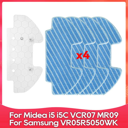Compatible For ( Midea i5, i5C, VCR10W, VCR07, VCR08, MR09, Samsung VR05R5050WK ) Brush Filter Mop Dust Box Water Tank Accessory