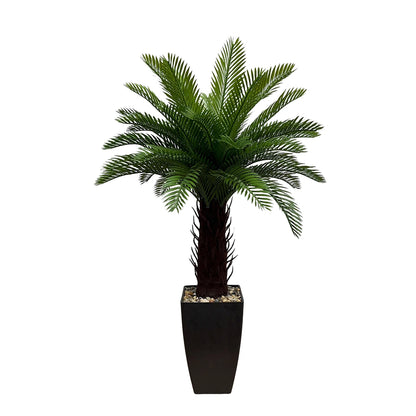 HXGYZP Artificial Coconut Tree Plant Potted Tropical Palm Tree With Plastic Pot Decoration Large Plants With Home Indoor Outdoor