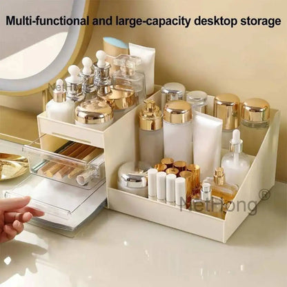 Makeup Cosmetic Organiser Dressing Table Make-Up Holder Tidy Storage Box New