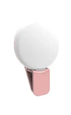 Portable Cell Phone Fill Selfie Ring Light LED Lamp Anchor Photo Beauty Video LightFor Smartphone Universal Iphone Accessories