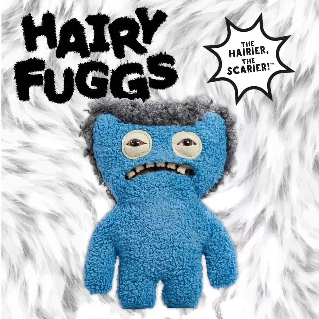 100% Original Fuggler Plush Sir Belch Old Tooth Annoyed Alien Screech Mini Rascals Hairy Fart Face Wide Eyed Monster Stuffed Toy