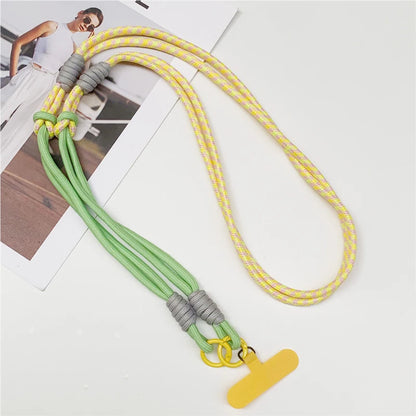 Creative 3-in-1 Mobile Phone Lanyard Wrist Strap Crossbody Hanging Neck Cellphone Chain Travel Convenience Phone Anti-loss Strap