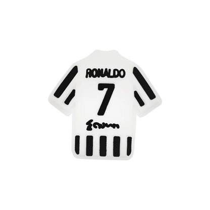 Football Star 1-18pcs/set of Cristiano Ronaldo Xmas Cartoon Shoes Charming Decorative Accessories Children's Favorite Gifts