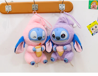 New Stitch Eat Some Thing Before Sleep Series Vinyl Blind Box Bag plush Pendant Cute Doll Mystery Box Toy Adult Birthday Gift