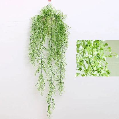 Livingandhome Realistic Artificial Hanging Vine Plants, 82cm