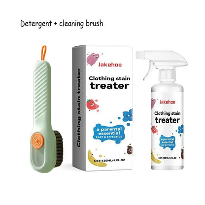 120ml Stain Remover Spray Effective Fabric Yellow Stain Removal  Dust Bleached Decontamination Wash-free Cloth Cleaning Supplies