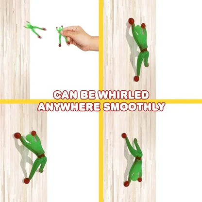 10/100Pcs Novelty Sticky Wall Climbing Climber Men Kids Boy Birthday Party Favors Supplies Pinata Fillers Treat Bag Gifts