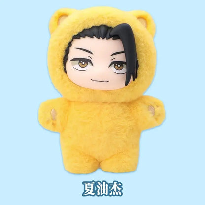 Genuine Eaki Jujutsu Kaisen Season 2 Cat Park Party Gojo Satoru Blind Box Plush Doll Bag Pendant Model Collection Gifts