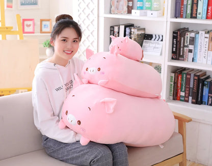 90cm Soft Animal Cartoon Corner Bio Pillow Cushion Cute Dog Cat Dinosaur Pig Unicorn Plush Toy Stuffed Lovely Kid Birthyday Gift