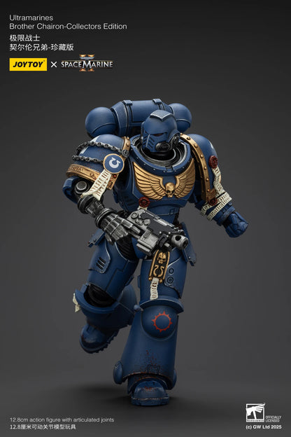 JOYTOY 1/18 Actionfigur 40K Ultramarines Lieutenant Titus Sergeant Gadriel Brother Chairon – Sammleredition