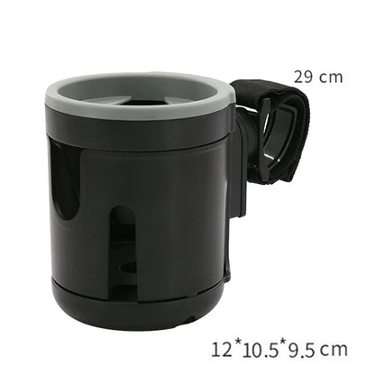 Stroller Cup Holder Phone Support Milk Bottle Drink Cup Holder Conversion 2 Cups for Universal Pram Baby Stroller Accessories