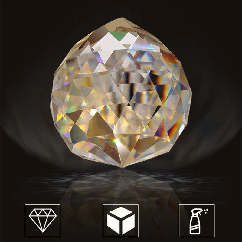 KOMORE Modern Fancy Crystal LED Flush Mount Ceiling Light Fixture, Cool White / Stepless Dimming for Office, Living Room