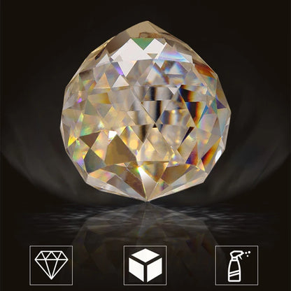 KOMORE Modern Fancy Crystal LED Flush Mount Ceiling Light Fixture, Cool White / Stepless Dimming for Office, Living Room