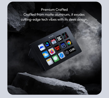 Ulanzi D200 Stream Deck Keyboard 13 LCD Keys All Customizable for Gaming Boardcast Livestreaming Office Content Creation YouTube