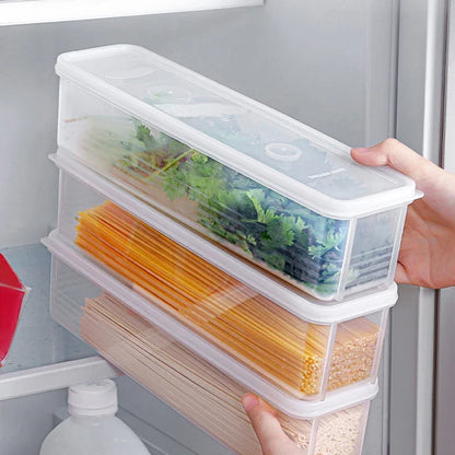 Premium Refrigerator Storage Containers - Airtight Fresh Food Preservation Boxes Set