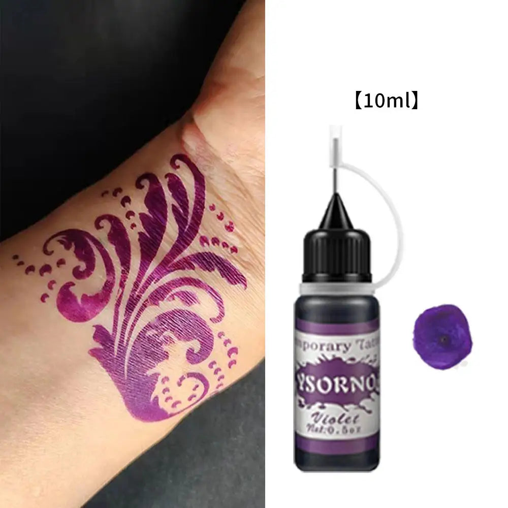 25g Indian Henna Dark Red Tattoo Paste Temporary Henna Cone For Tattoo Body Art Sticker Special Body Art Paint Henna