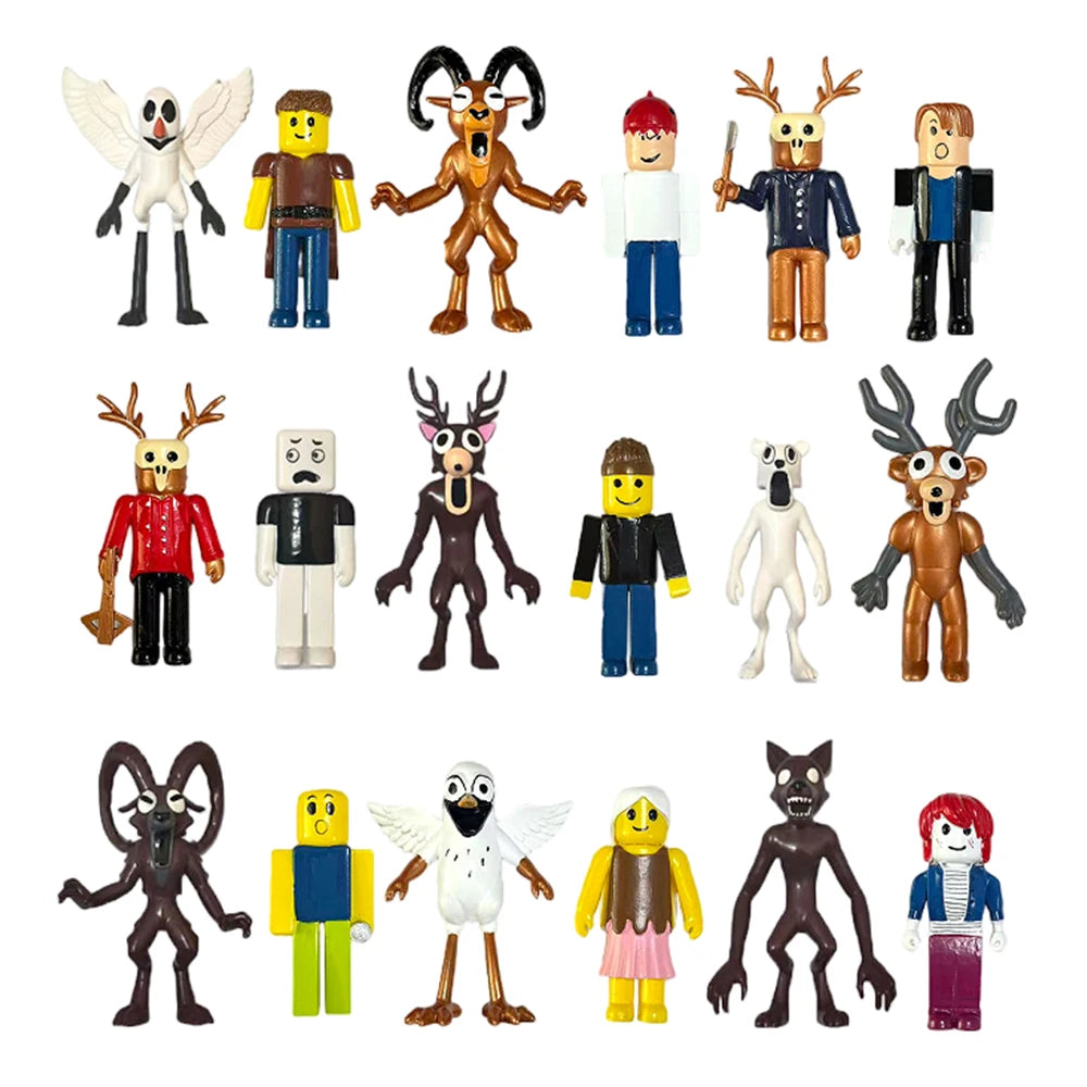 2025 New Hot 99 Nights In The Forest Monster Blind Box DEER  Cartoon Milu Deer Stuffed Game Peripherals Halloween Toy Gifts