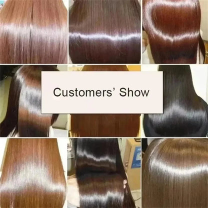 Protein Straightening Cream Nourishes Softens Hair Creating Silky Smooth Hair Repair Frizz Curls Naturally Without Damaging Hair