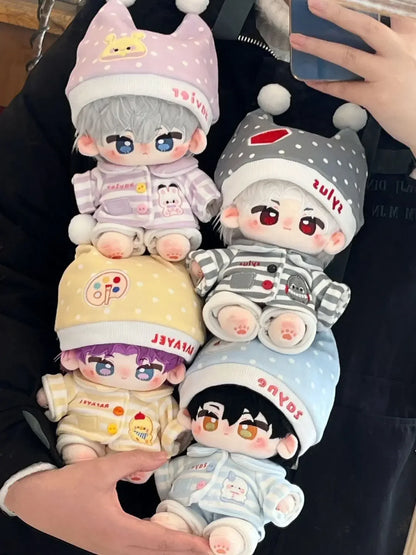 10/20/40cm Doll Plush Clothes Land D Zayne Rafayel Xavier Caleb Cartoon Toys Accessories Changing ClothesStuffed