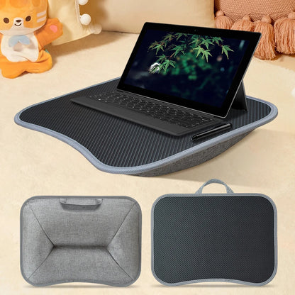 Laptop Lap Desk with Soft Pillow Cushion Portable Laptop Desk Writing Padded Tray for Home & Office