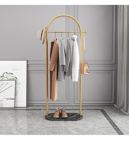 Hanger Floor Bedroom and Household Clothes Rack Simple Indoor Hanging Clothes Rack Multi-Functional Living Room Simple Coat Rack