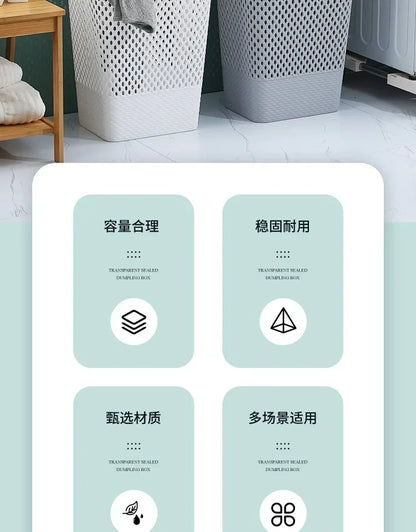 Multi-functional Plastic Household Dirty Laundry Baskets Bathroom Clothes Storage Bucket Living Room Children Toy Basket