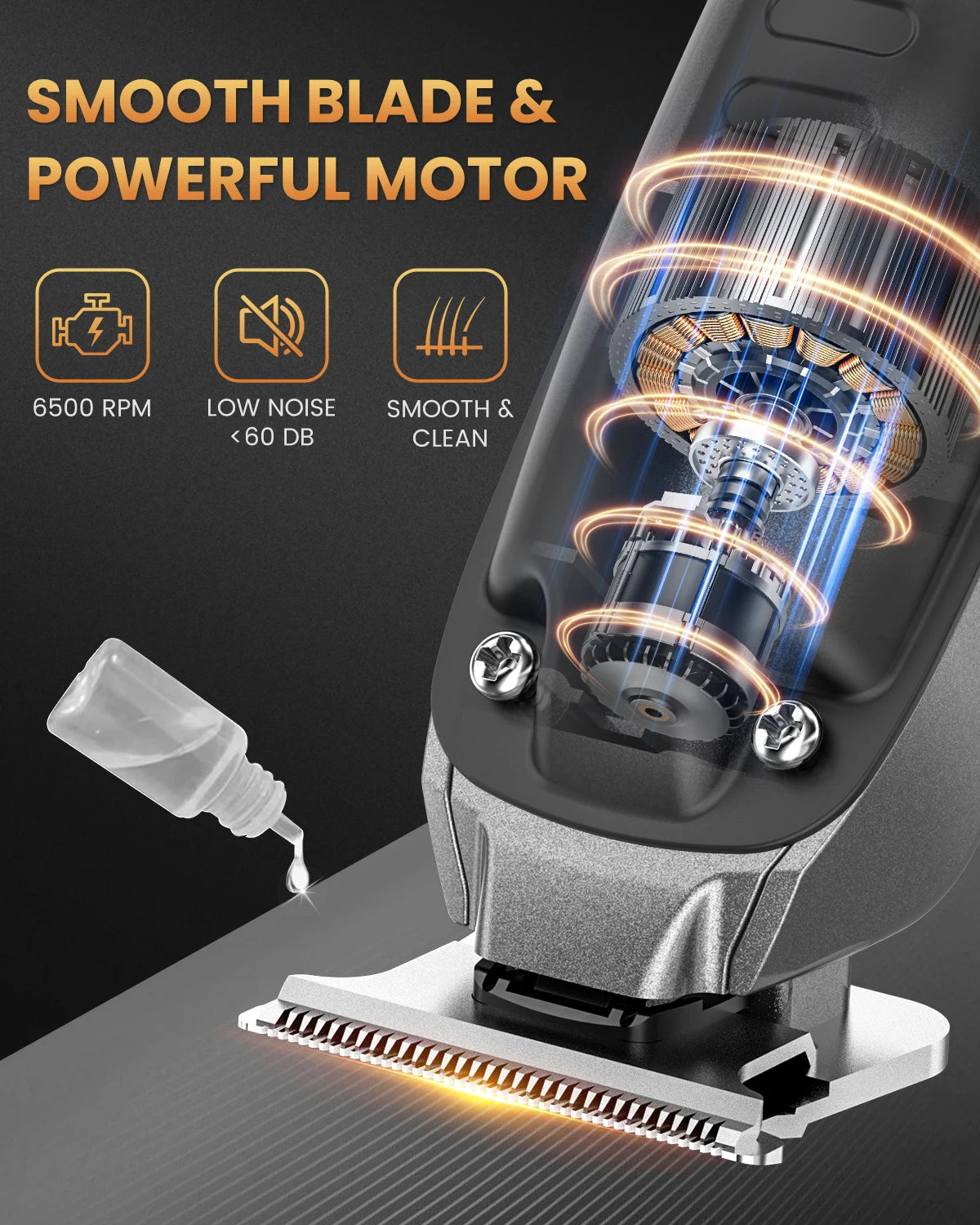 SEJOY Professional Hair Clippers for Men Hair Trimmer Kit Cordless Barber Machines Men's Shaver Gifts