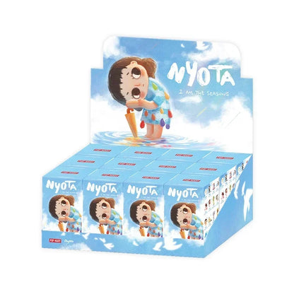 Pop Mart Nyota I Am The Seasons Series Blind Box Guess Bag Mystery Box Toys Doll Cute Anime Figure Desktop Ornaments Gift