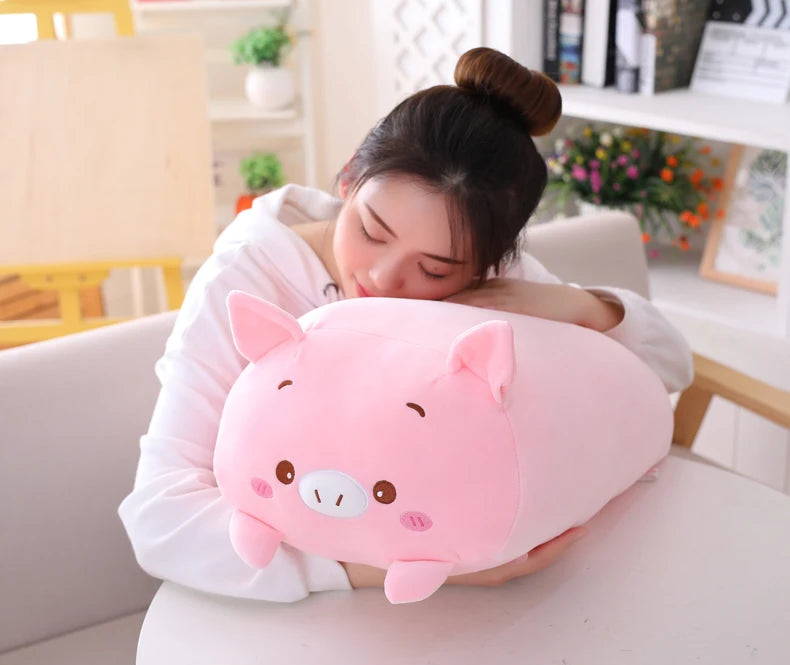 90cm Soft Animal Cartoon Corner Bio Pillow Cushion Cute Dog Cat Dinosaur Pig Unicorn Plush Toy Stuffed Lovely Kid Birthyday Gift