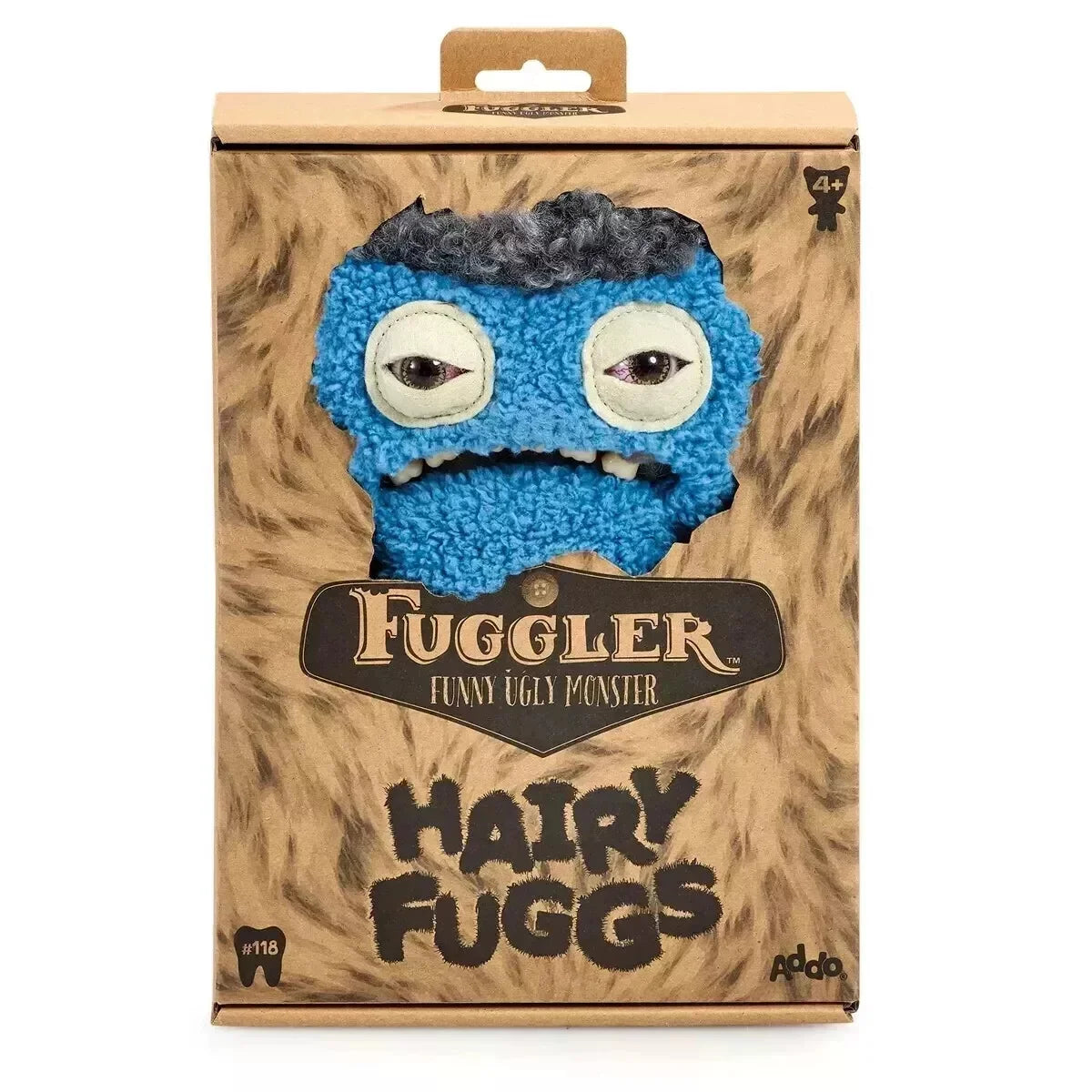 100% Original Fuggler Plush Sir Belch Old Tooth Annoyed Alien Screech Mini Rascals Hairy Fart Face Wide Eyed Monster Stuffed Toy