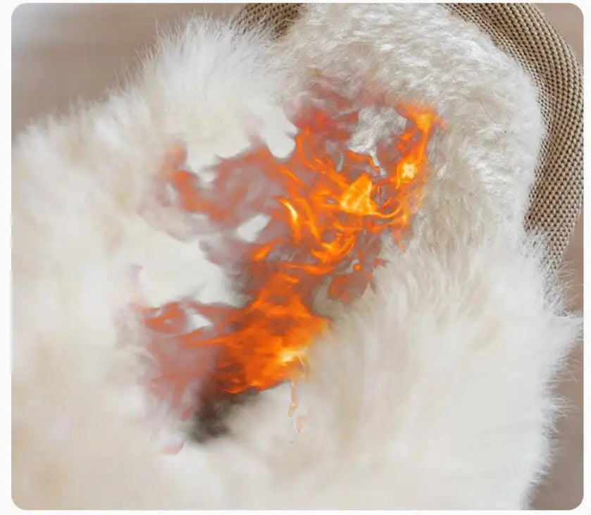 Kids Winter Slippers - Luxury Fur Lined Non-Slip Indoor Boots for Boys & Girls