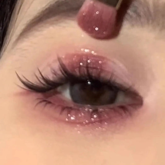 12 Color Eye Shadow Palette Matte Pearl Wine Red Eyeshadow Rose Brown Eyeshadow Glitter Shimmer Long-lasting Beginner Eye Makeup