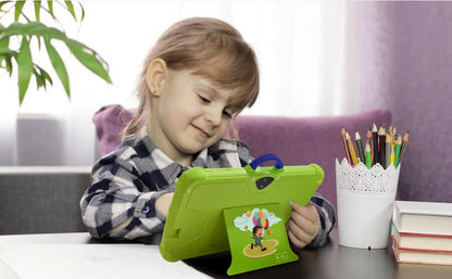 2024 New 5G WiFi 7 Inch Google Tablet For Children Learning Education Kids Tablets Quad Core 4GB RAM 64GB ROM Dual BOW Cameras