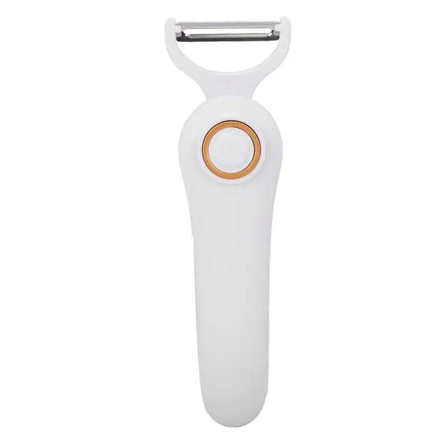 Electric Peeler Handheld USB Rechargeable Fruit Vegetables Peeler with 3 Cutter Heads Home Kitchen Tool